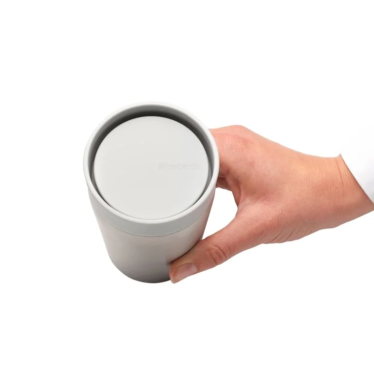 Insulated Cup Brabantia Make & Take 0.2L, Light Grey, Medium