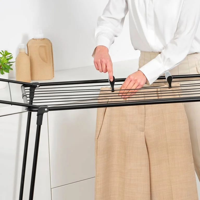 Сушилник за дрехи Brabantia Hangon Too 22m, Matt Black