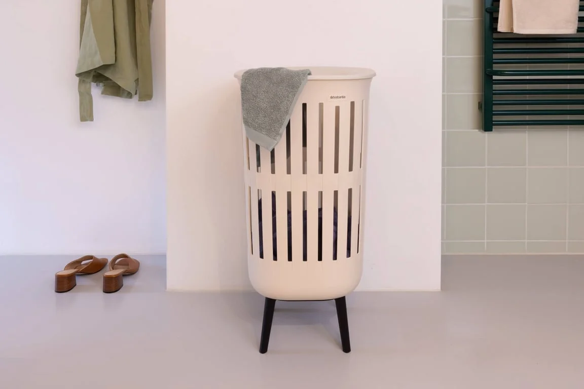 Laundry Basket Brabantia Collect-It Hi 55L, Soft Beige