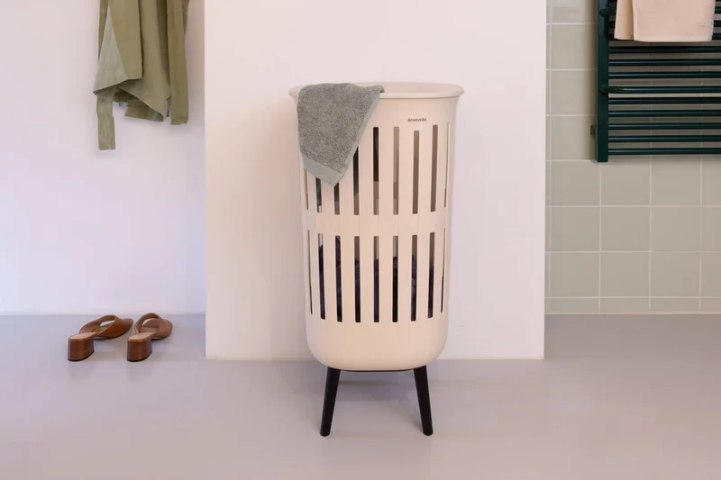 Laundry Basket Brabantia Collect-It Hi 55L, Soft Beige