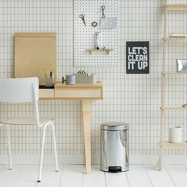 Кош за смет с педал Brabantia NewIcon 12L, Brilliant Steel