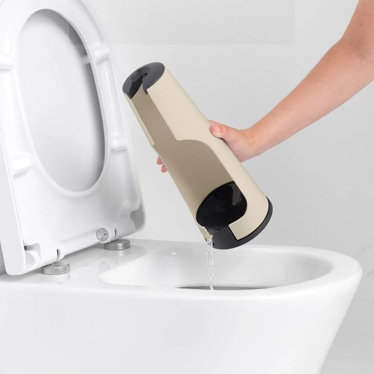 Toilet Brush & Holder Brabantia ReNew Soft Beige