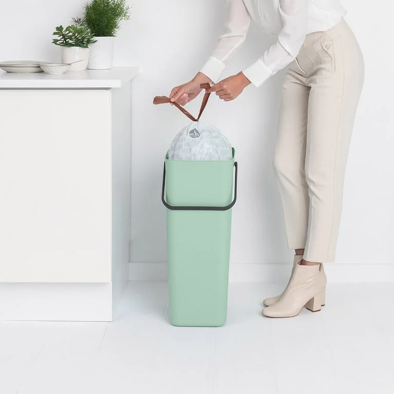 Waste Bin Brabantia Sort&Go 40L, Jade Green