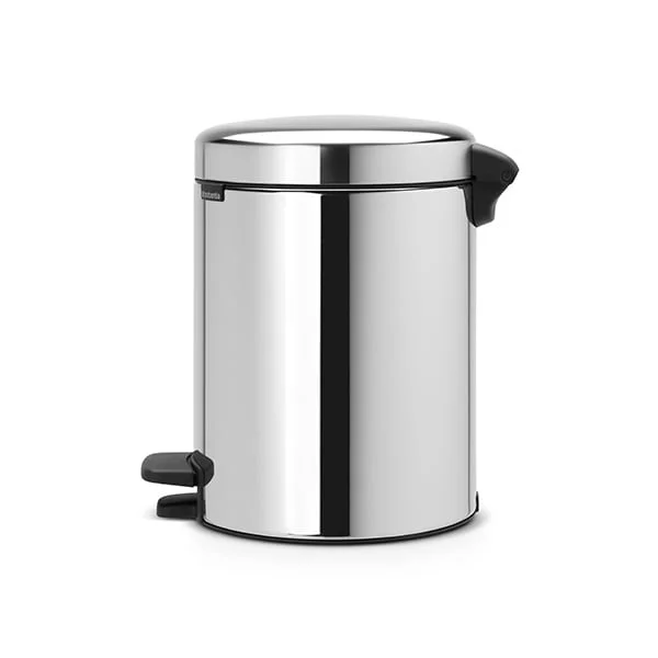 Кош за смет с педал Brabantia NewIcon 5L, Brilliant Steel