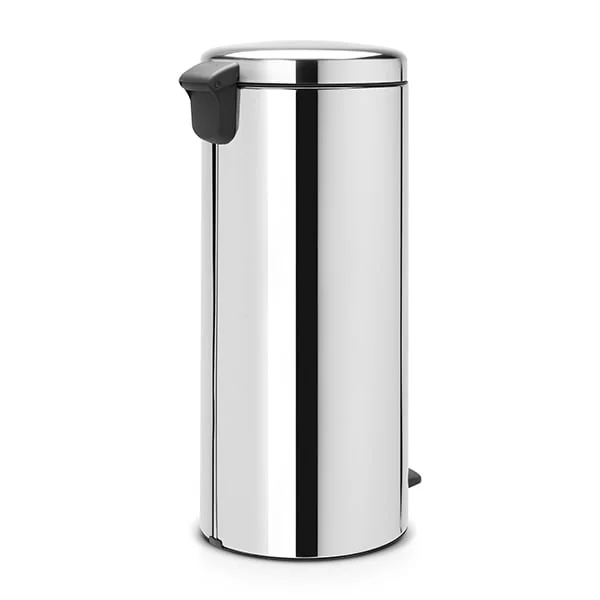 Кош за смет с педал Brabantia NewIcon 30L, Brilliant Steel, метална кофа