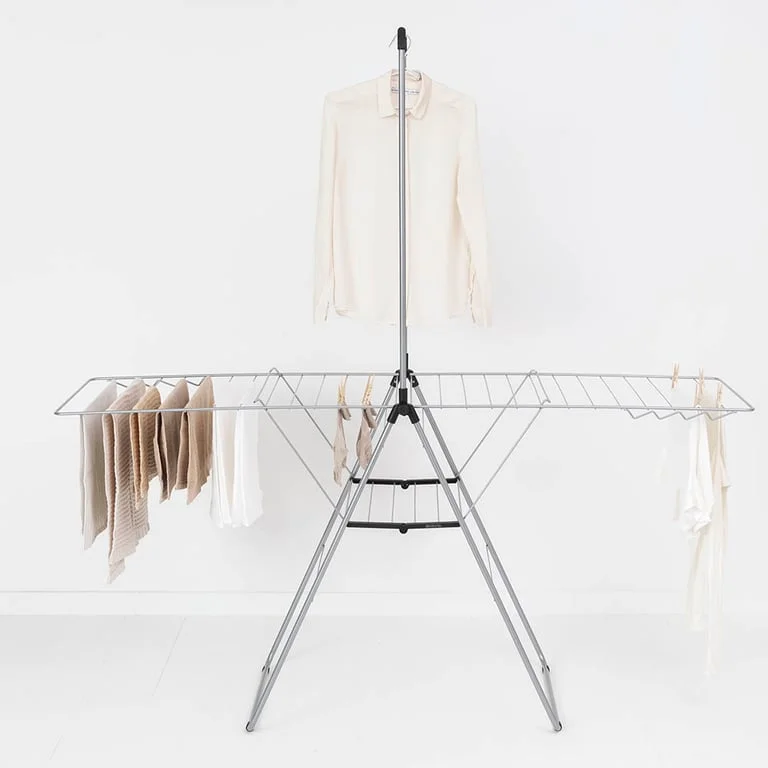 Drying Rack Brabantia Hangon, 25m, Rod, Metallic Grey