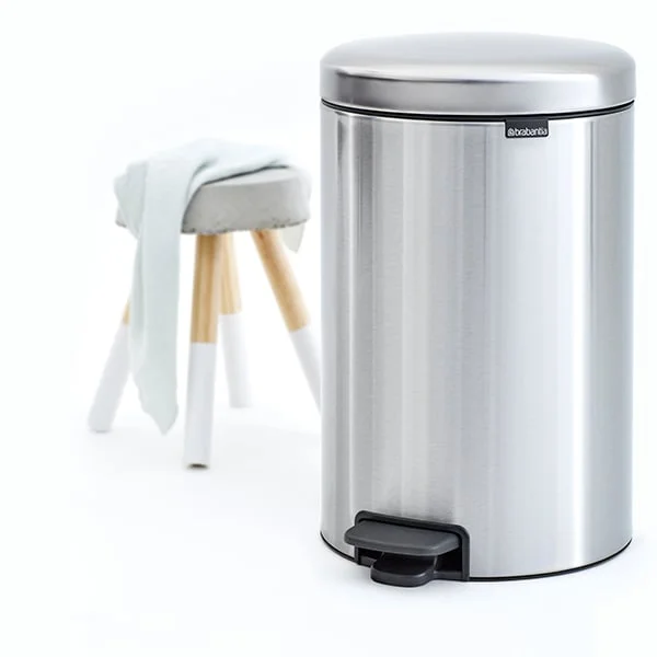 Waste Bin NewIcon Brabantia 20L Matt Steel FPP