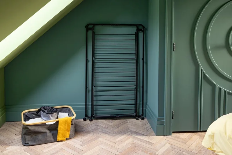 Сушилник за дрехи Brabantia Hangon Tower 23m, Matt Black