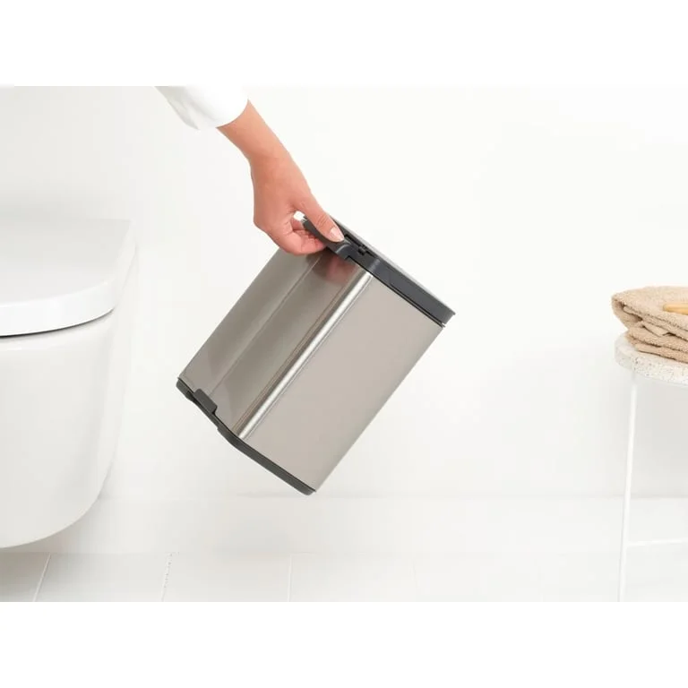 Кош за смет Brabantia Bo Small 4L, Matt Steel Fingerprint Proof