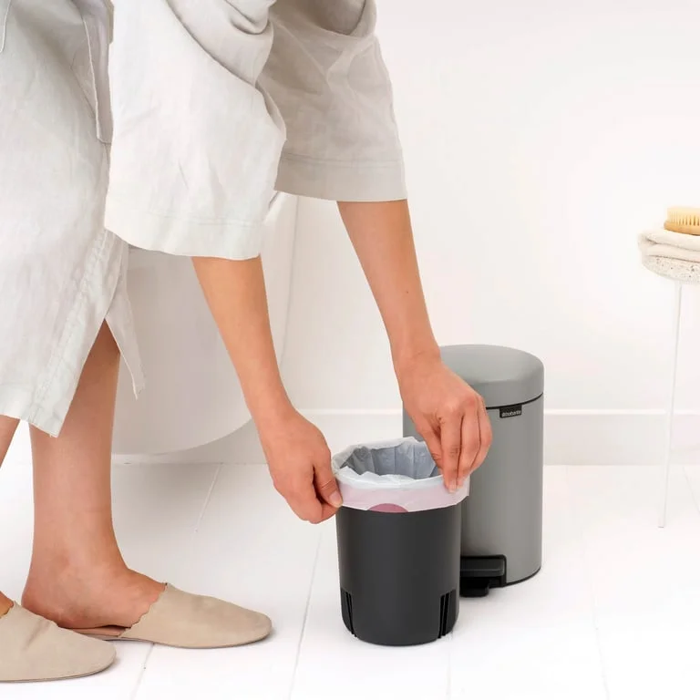 Кош за смет с педал Brabantia NewIcon 3L, Soft Grey