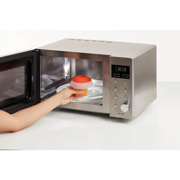 Egg cylinder for microwave Lekue