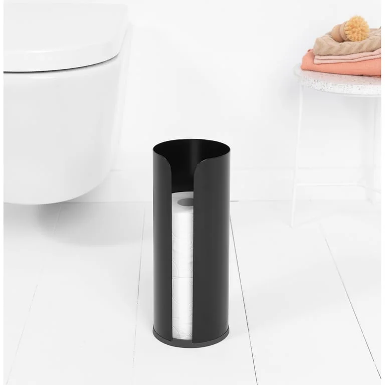 Toilet Roll Dispenser Brabantia Balance Collection, Matt Black
