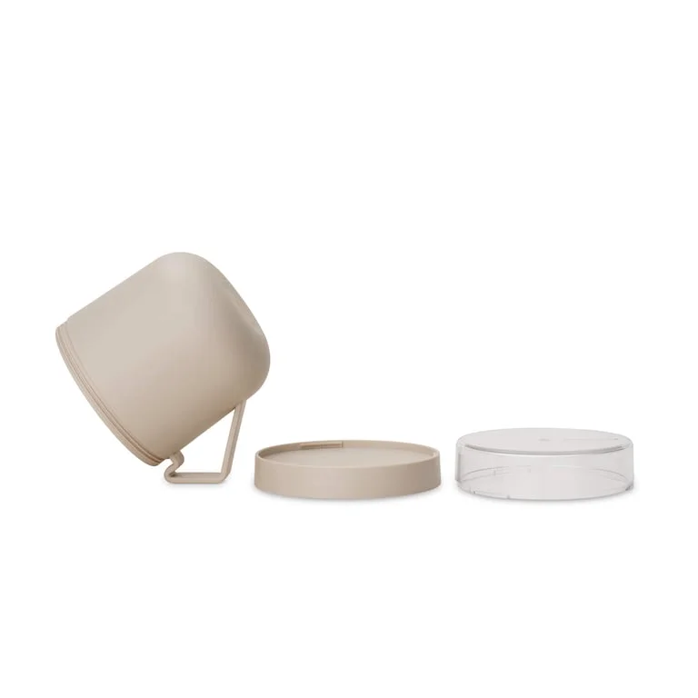 Soup Mug Brabantia Make&Take Soft Beige 600ml, Plastic