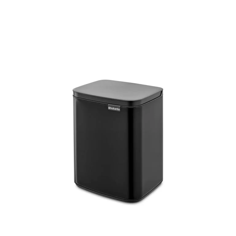 Waste Bin Brabantia Bo Small 7L, Matt Black