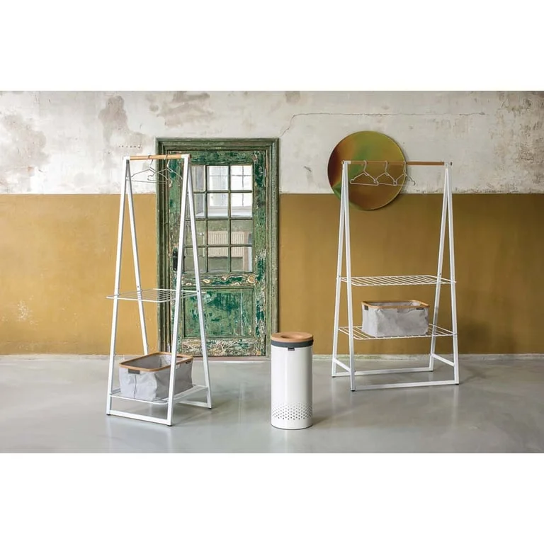 Кош за пране Brabantia 35L, White, корков капак