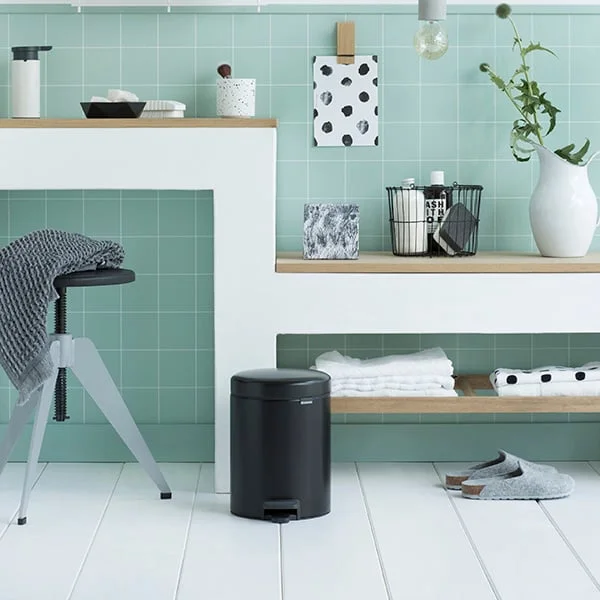 Waste Bin NewIcon Brabantia 5L, Black