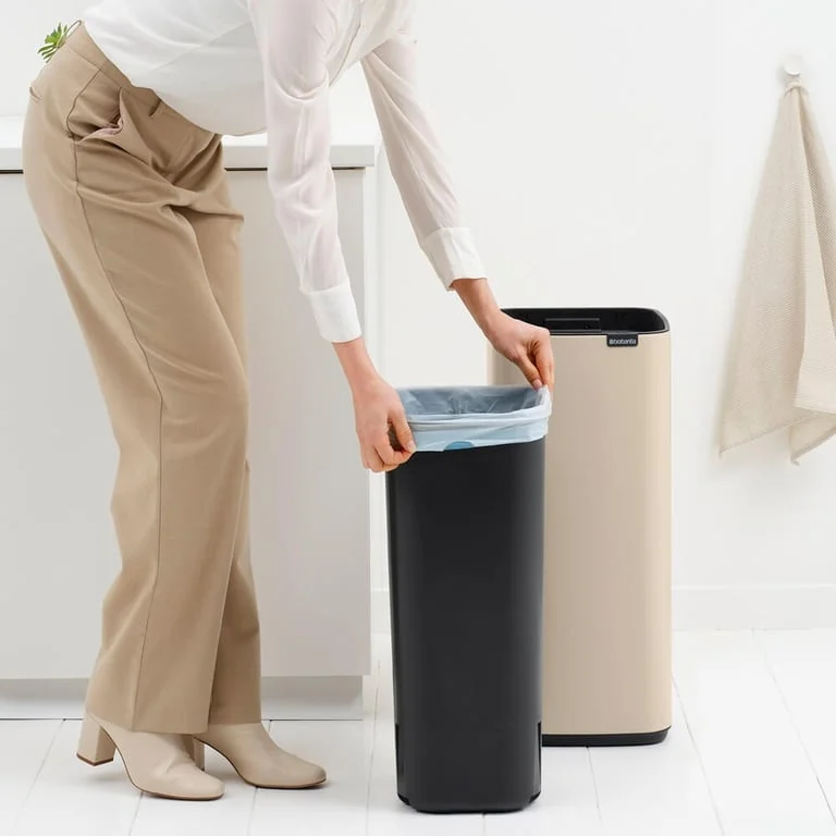 Waste Bin Brabantia Bo Touch 30L, Soft Beige