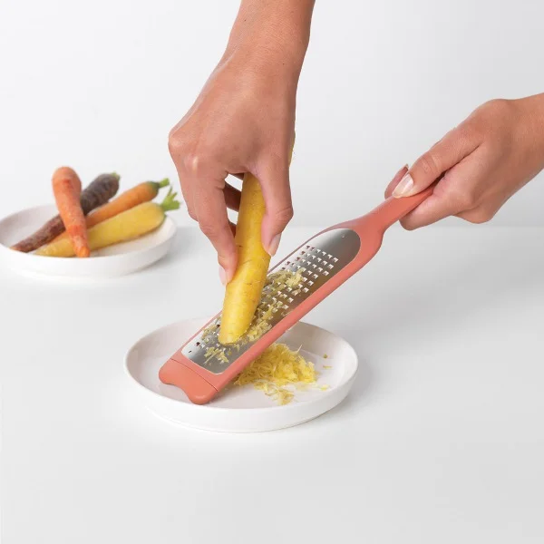 Coarse Grater Brabantia Tasty+ Terracotta Pink