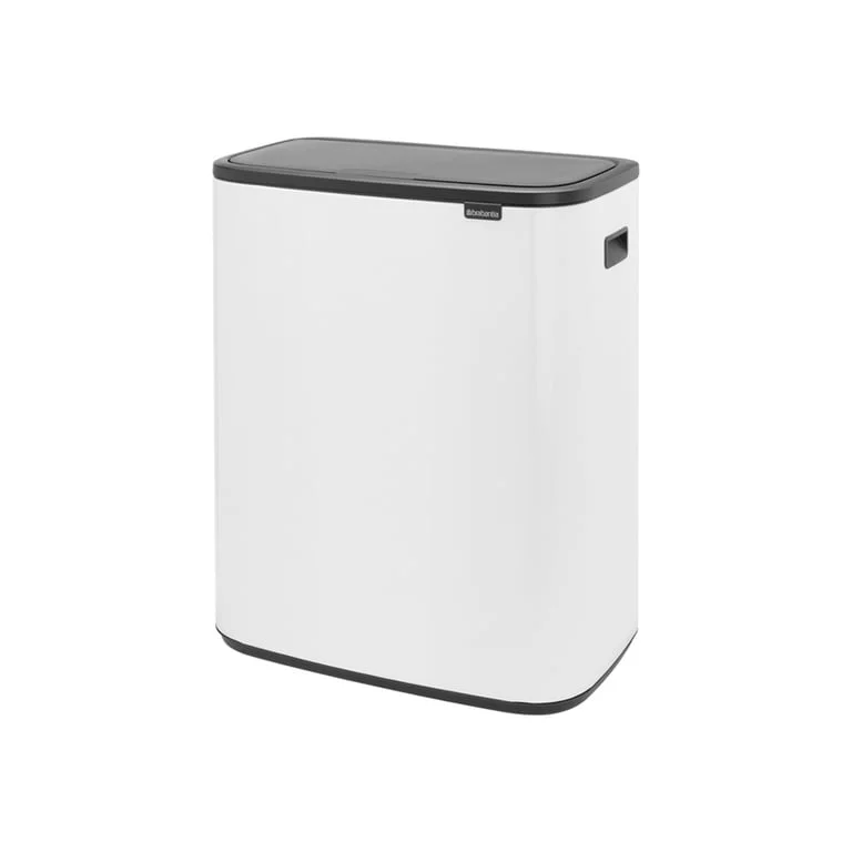 Bo Touch Bin Brabantia, 60 litre, Plastic Bucket White