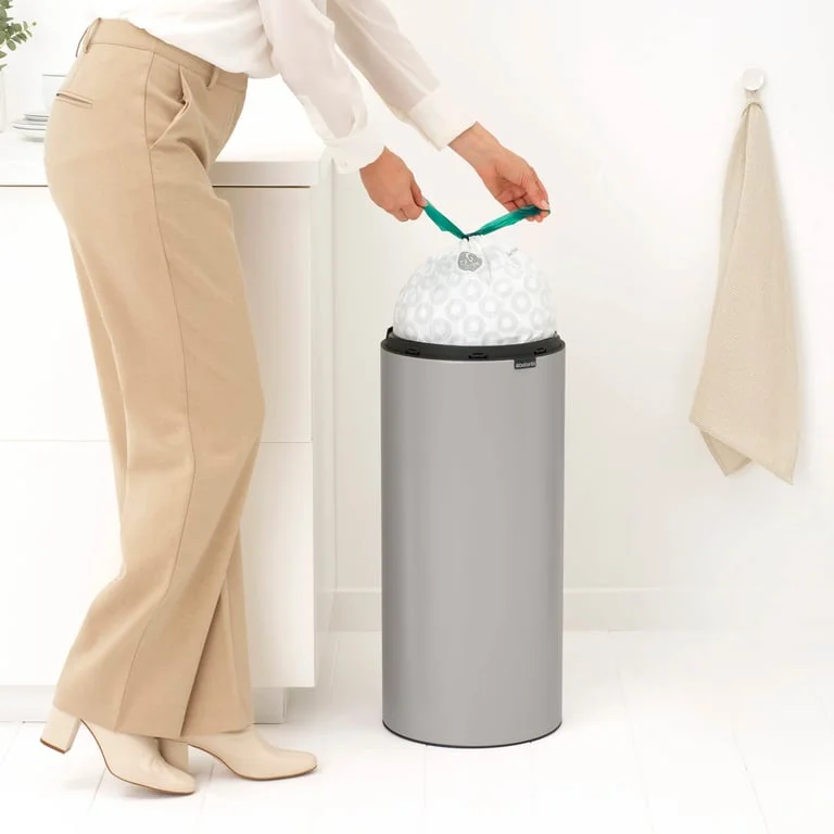 Waste Bin Brabantia Touch New 30L, Soft Grey