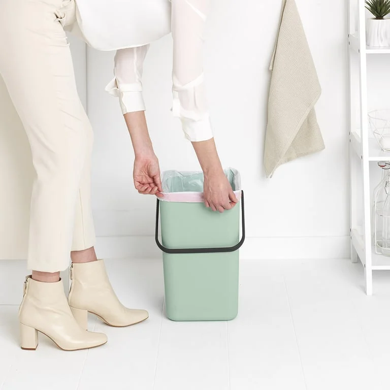 Waste Bin Brabantia Sort&Go 25L, Jade Green