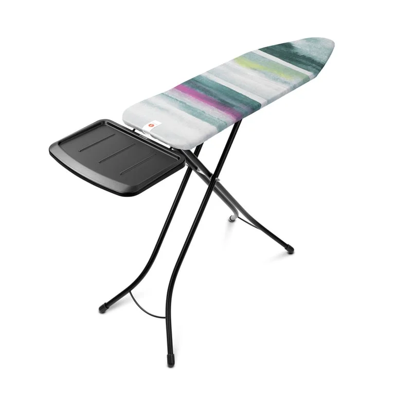 Ironing Board Brabantia B 124x38cm, Solid Steam Unit Holder, Morning Breeze