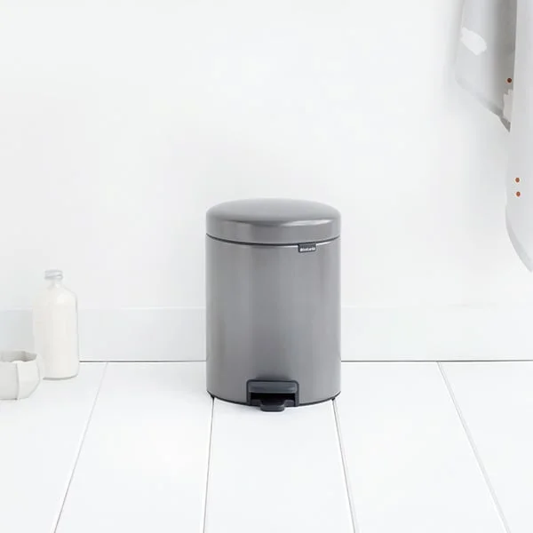 Waste Bin NewIcon Brabantia 5L, Platinum