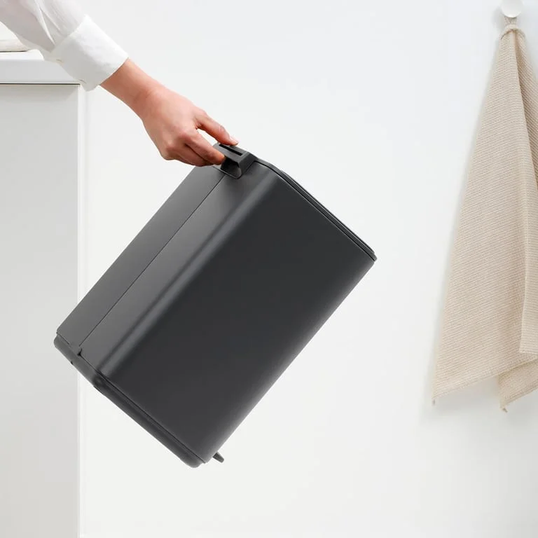 Кош за смет Brabantia Bo Pedal 12L, Mineral Infinite Grey