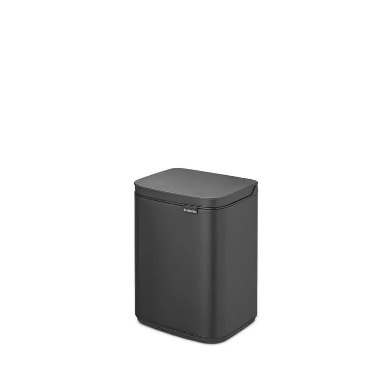 Waste Bin Brabantia Bo Small 4L, Mineral Infinite Grey