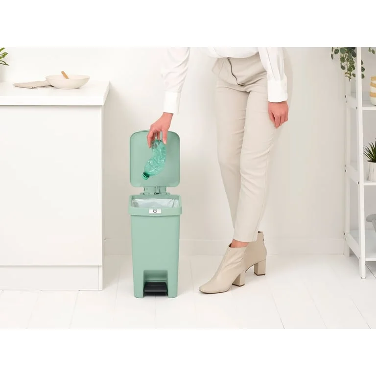 Кош за смет с педал Brabantia StepUp 16L, Jade Green
