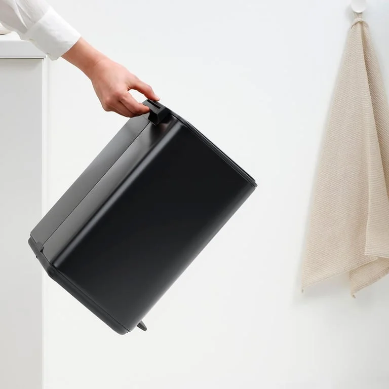 Кош за смет Brabantia Bo Pedal 12L, Matt Black