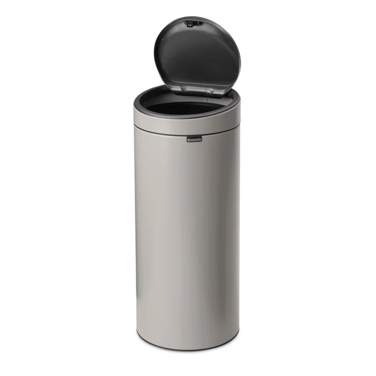 Waste Bin Brabantia Touch New 30L, Soft Grey