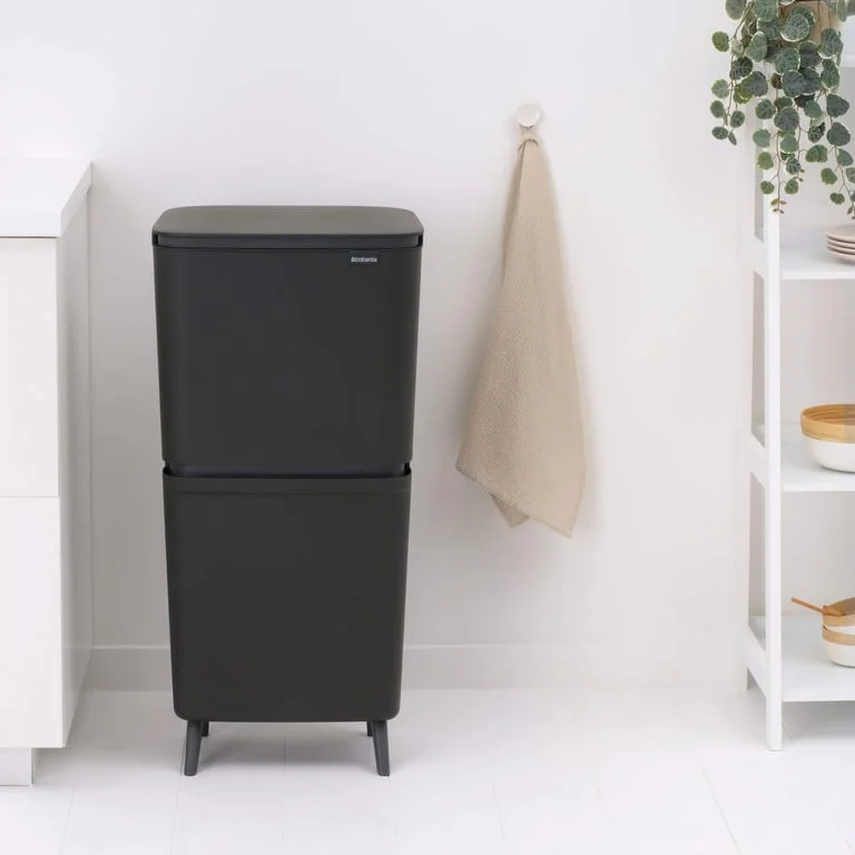 Recycle Bin Brabantia SortUp Hi 20+10+10L, Soft Beige