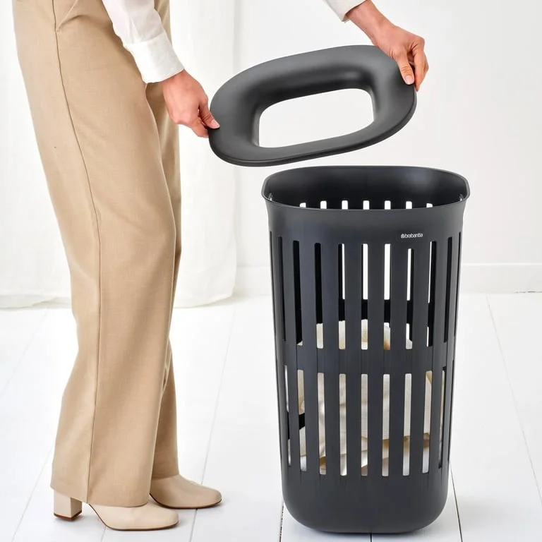 Laundry Basket Brabantia Collect-It 55L, Black