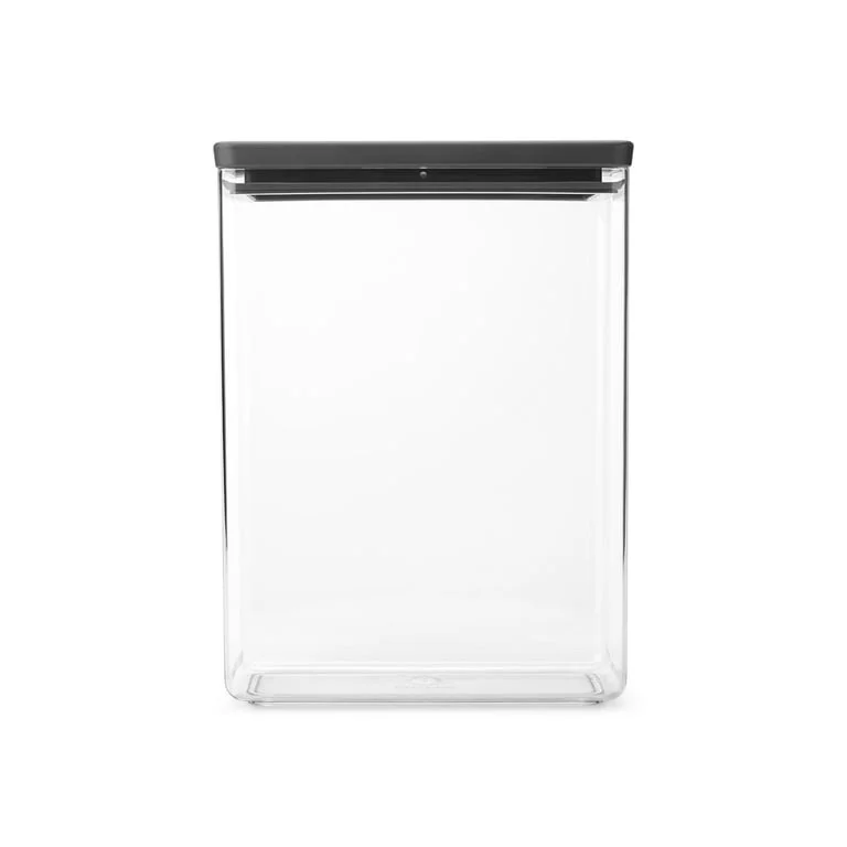 Canister Brabantia Tasty+ Stackable 5.4L, Dark Grey