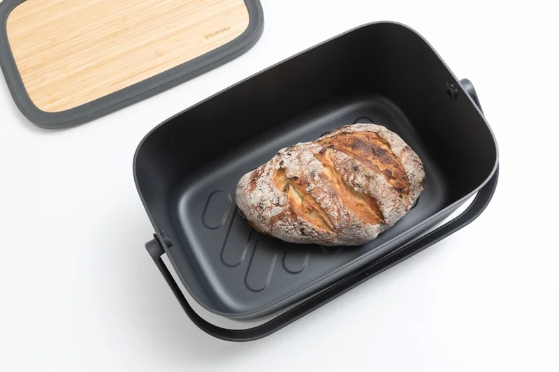 Bread Bin Brabantia Nic, Dark Grey