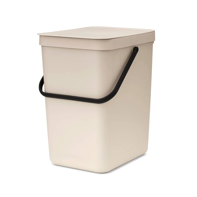 Waste Bin Brabantia Sort&Go 25L, Soft Beige