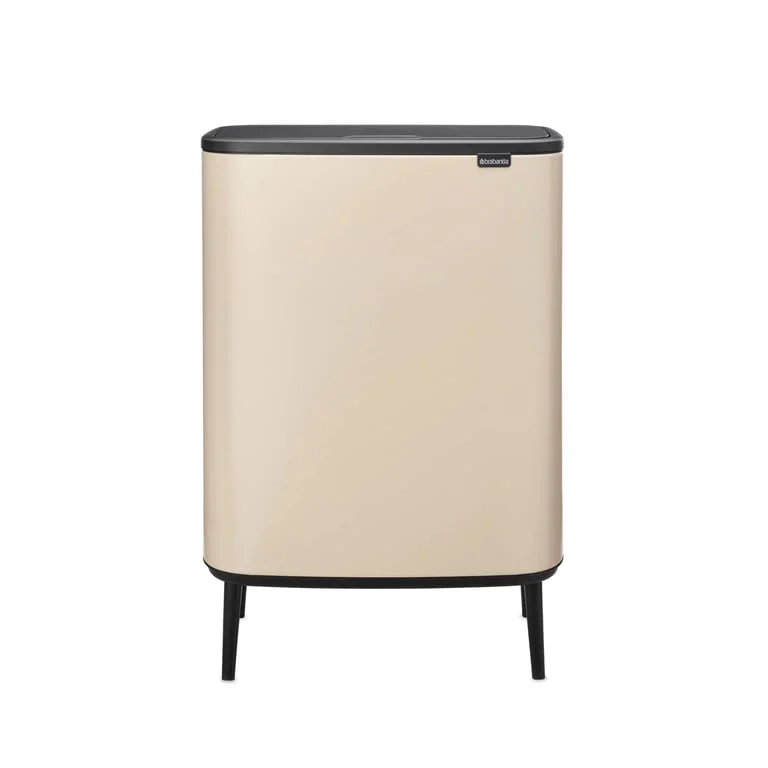 Waste Bin Brabantia Bo Touch Hi 60L, Soft Beige