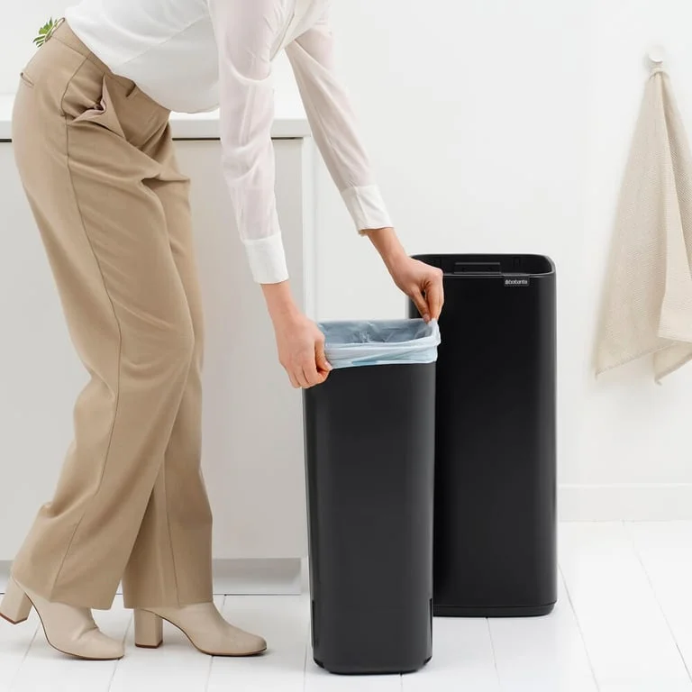 Waste Bin Brabantia Bo Touch 30L, Matt Black
