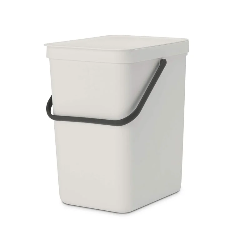 Waste Bin Brabantia Sort&Go 25L, Light Grey