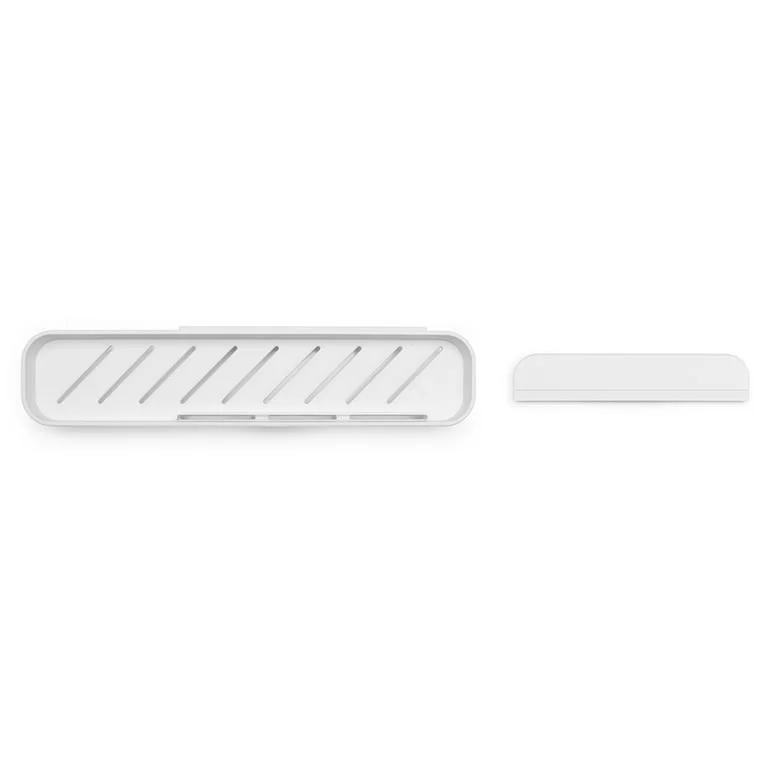 Shower Shelf with Squeegee Brabantia MindSet Mineral Fresh White