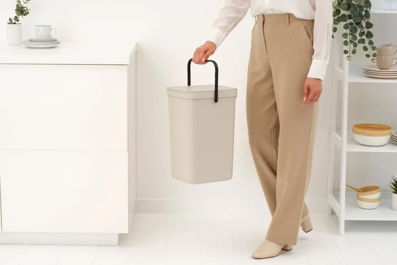 Waste Bin Separation Basket Brabantia Sort&Go 16L, Soft Beige