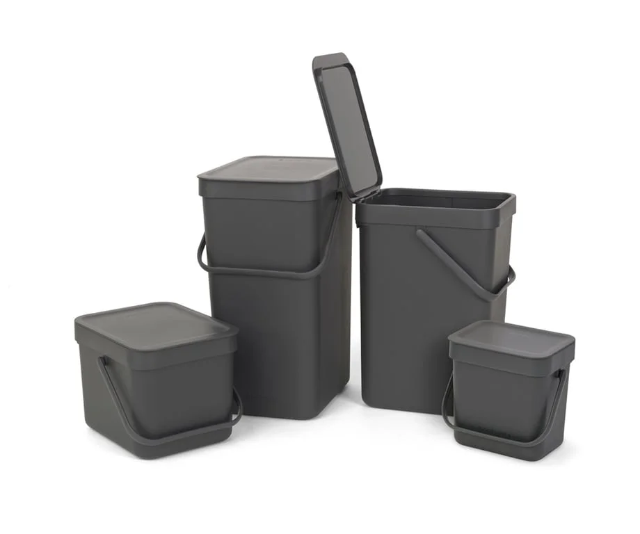 Separation Basket Sort&Go Brabantia, 12L, Black