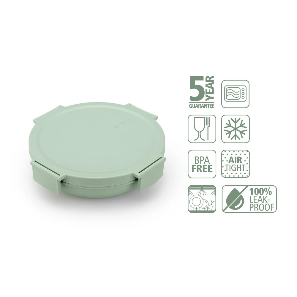 Lunch Bowl Brabantia Make&Take Jade Green 1L, Plastic
