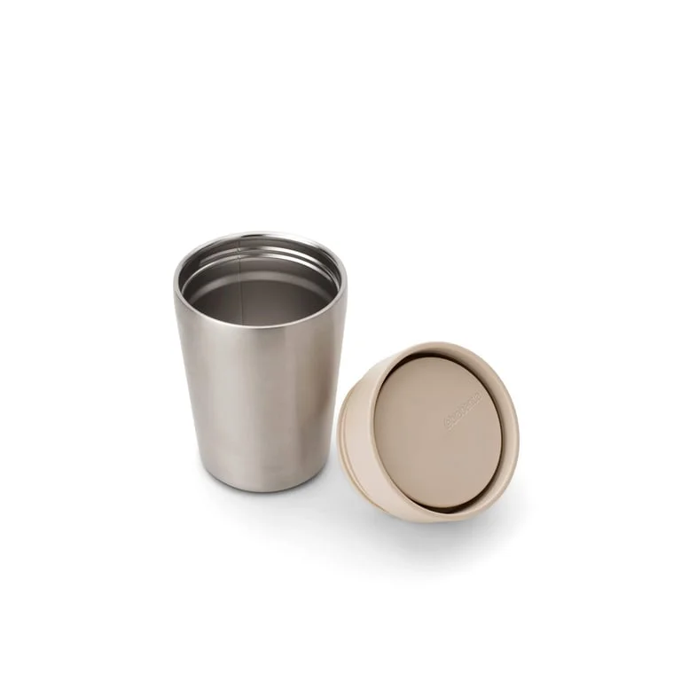 Insulated Cup Brabantia Make & Take 0.2L, Soft Beige, Medium