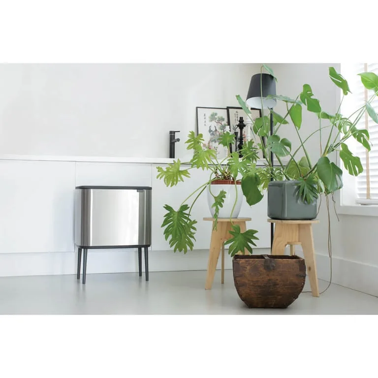 Кош за смет Brabantia Bo Touch 36L, Matt Steel Fingerprint Proof