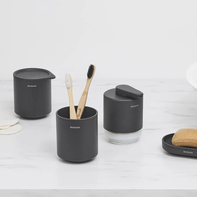 Toothbrush Holder Brabantia MindSet Mineral Infinite Grey