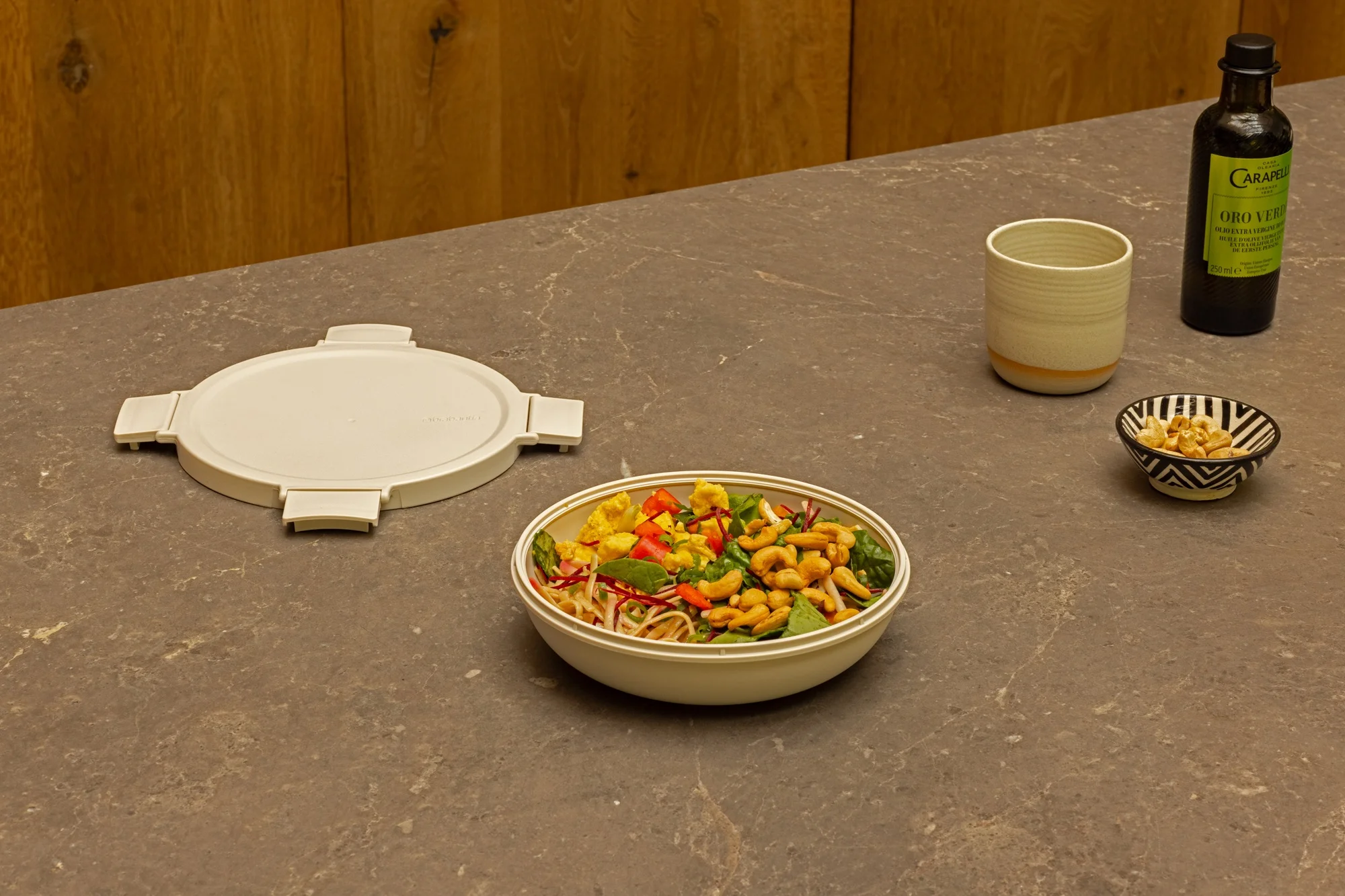 Lunch Bowl Brabantia Make&Take Soft Beige 1L, Plastic