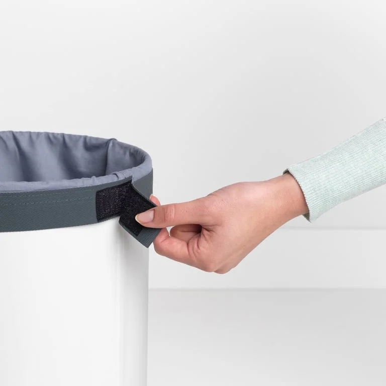 Кош за пране Brabantia 35L, White, корков капак