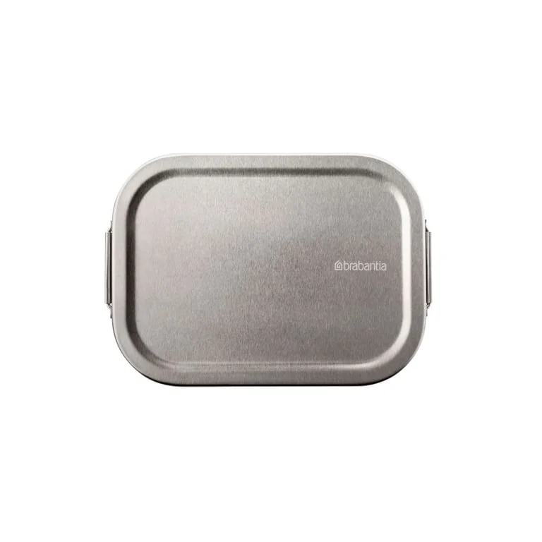 Кутия за обяд Brabantia Make&Take 1.1L, Matt Steel
